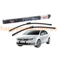 Комплект дворников на Volkswagen Passat B7 2011-2014 — Bosch AeroTwin